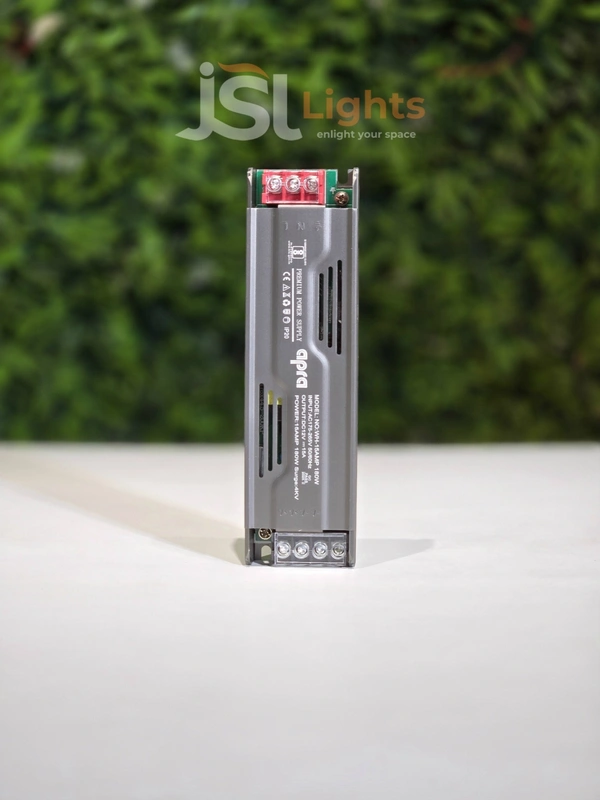 APRA Golden Series 12V Premium Power Supply – 180W Constant Voltage LED Driver for Strips & Modules - 15Amp