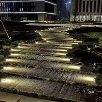 2006 ultra thin IP67 waterproof 220v outdoor road underground lights wall stairs lawn tarrace path deck LED inground lights - 1 Way