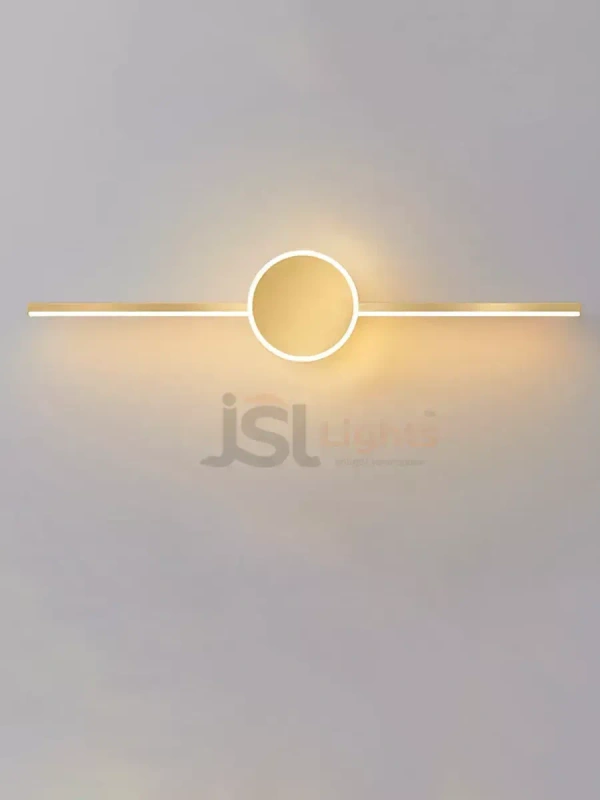 LX 177 (16+2W) Antique Brass Wall Mirror Light 3CCT - 16+2W, AB