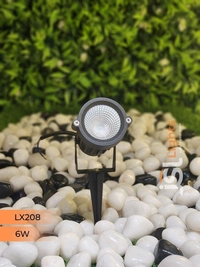 LX 208 5W LED Spike Garden Spot Light - 5W, GR