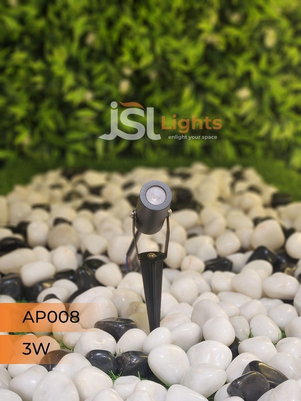 APRA AP008 3W LED Spike Garden Spot Light  - 3W, WW
