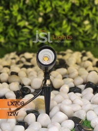 LX 708 12W LED Spike Garden Light - 12W, WW