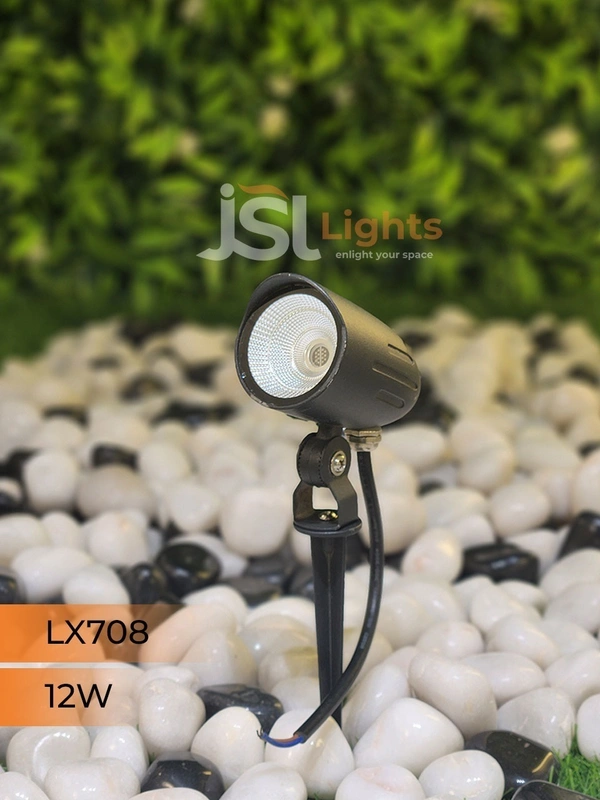 LX 708 12W LED Spike Garden Light RGB - 12W, RGB