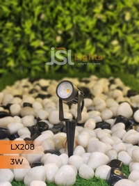 LX 208 3W LED Spike Garden Spot Light - 3W, WH