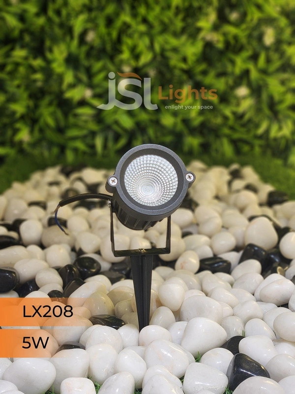 LX 208 5W LED Spike Garden Spot Light - 5W, BLUE