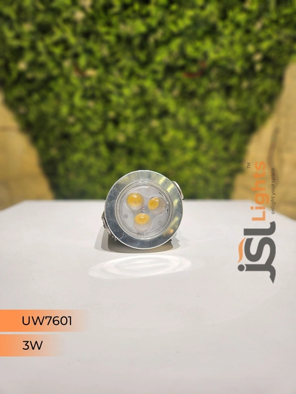 7601SS-IND Under Water WW Surface Pool Led Light - 3W, WW
