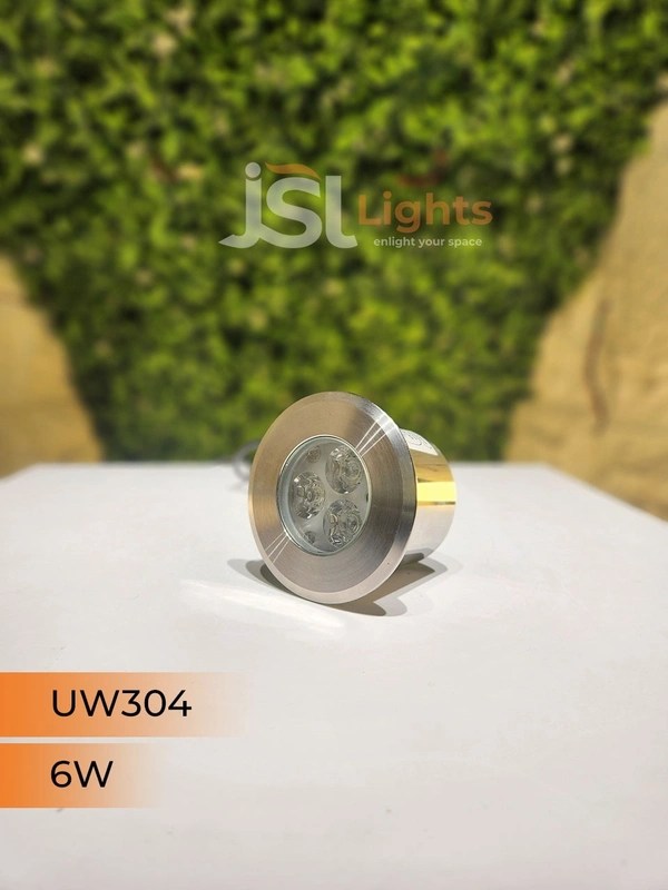304 SS-IND 6W Ground Burial Concealed Led Light - 6W, WW