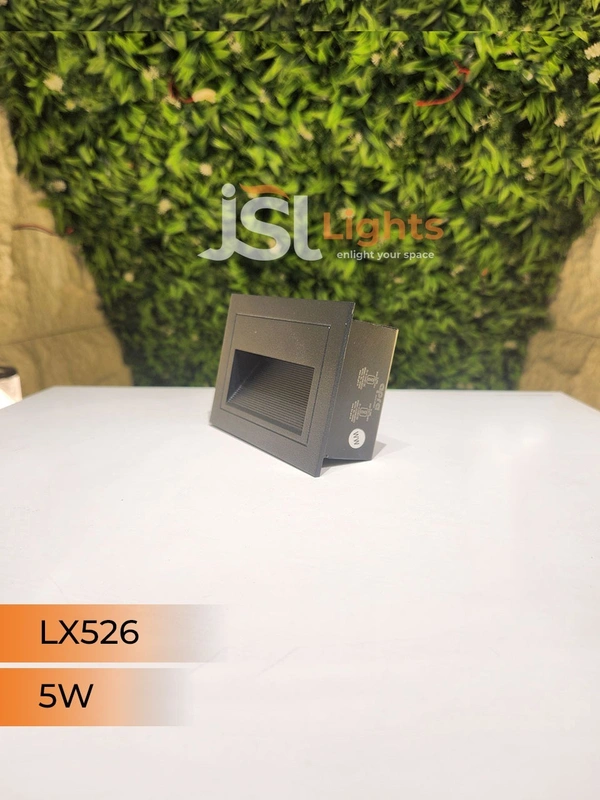 LX526 5W Led Foot Light Black - 5W, 3000K, Black
