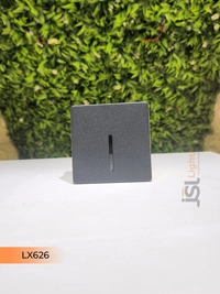 LX 626D 3W Square Black Foot Led Light - 3W, 3000K, Black