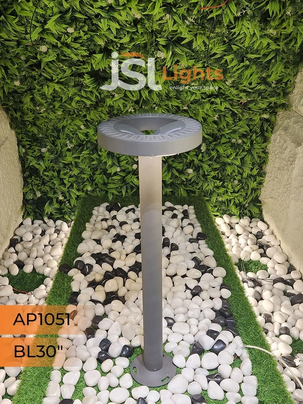 APRA AP 1051 12W 30" Outdoor Garden Bollard Light - Bollard Light