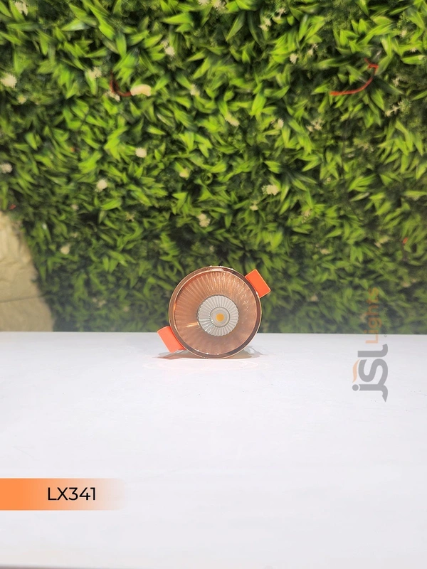 LX 341 7W Black RG Deep Recessed COB Downlight - 7W, 4000K