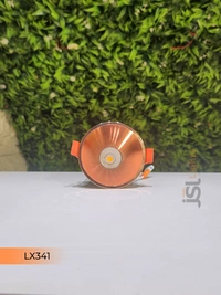 LX 341 12W Black RG Deep Recessed COB Downlight - 12W, 4000K