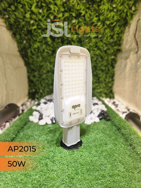 APRA AP2015 50W Waterproof Outdoor LED Street Light - 50W, 3000K