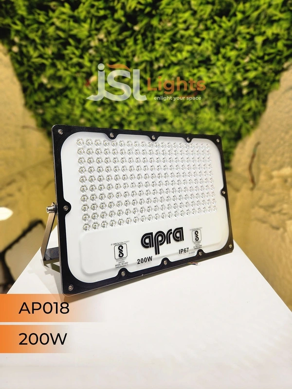 APRA AP018 200W Waterproof Outdoor LED Flood Light - 200W, 6000K