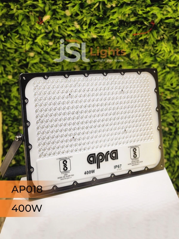 APRA AP018 400W Waterproof Outdoor LED Flood Light - 400W, 6000K