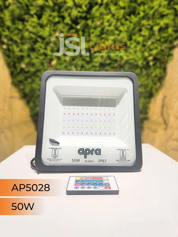 APRA AP 5028 50W RGB Waterproof Outdoor LED Flood Light - 50W