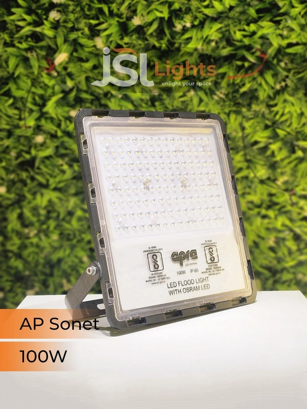 APRA AP SONET IND 100W Waterproof Outdoor LED Flood Light - 100W, 3000K