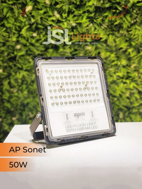 APRA AP SONET IND 50W Waterproof Outdoor LED Flood Light - 50W, 3000K