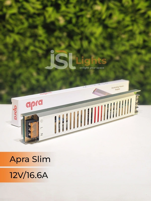 APRA Slim 12V Led Strip Constant Current Driver - 200W/16.5AM