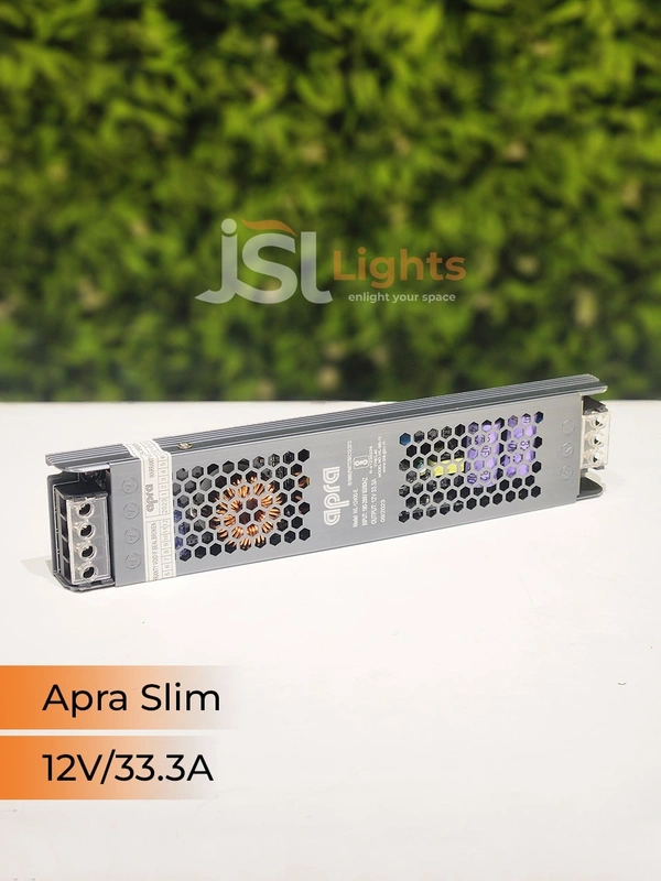 APRA Slim 12V Led Strip Constant Current Driver - 400W/33AM