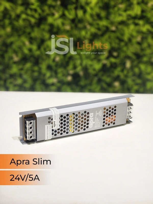 APRA Slim 24V Led Strip Constant Current Driver - 5Amp