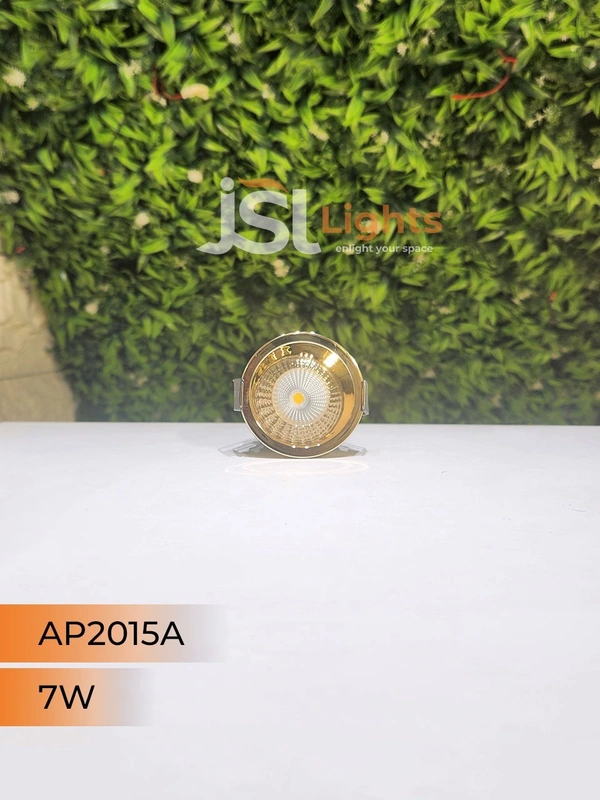 APRA AP 2015A 7W Champagne Gold Recessed COB Downlight - 7W, 4000K