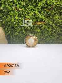 APRA AP 2015A 7W Champagne Gold Recessed COB Downlight - 7W, 3000K
