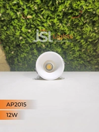 APRA AP 2015 12W White Deep Recessed COB Downlight - 12W, 4000K, White