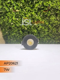 APRA AP20621 7W Black Body Recessed COB Downlight - 7W, 6000K, Black