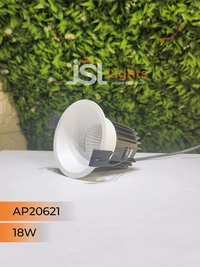 APRA AP20621 18W White Body Recessed COB Downlight - 18W, 3000K, White