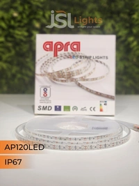 APRA 12V 2835 120Led IP67 Strip Light 5Mt Pack - 120LED, NW