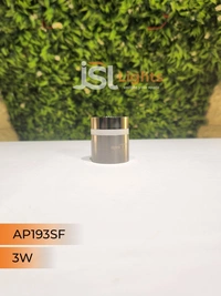 APRA AP193 3W Round PB Surface Cylinder Light - 3W, 3000K, PB