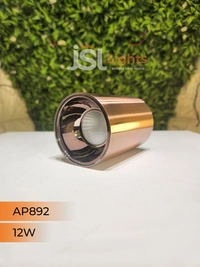 APRA AP892 12W Round CP Surface Cylinder Light - 12W, 3000K, CP