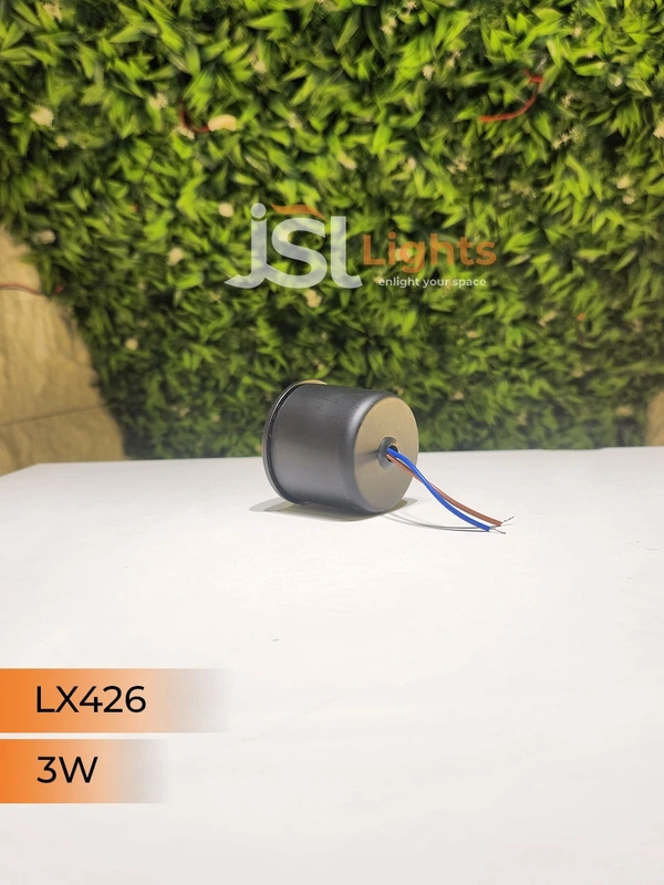 LX426 3W Led Foot Light - Black, RD