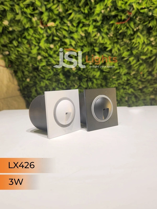 LX426 3W Led Foot Light - White, SQ