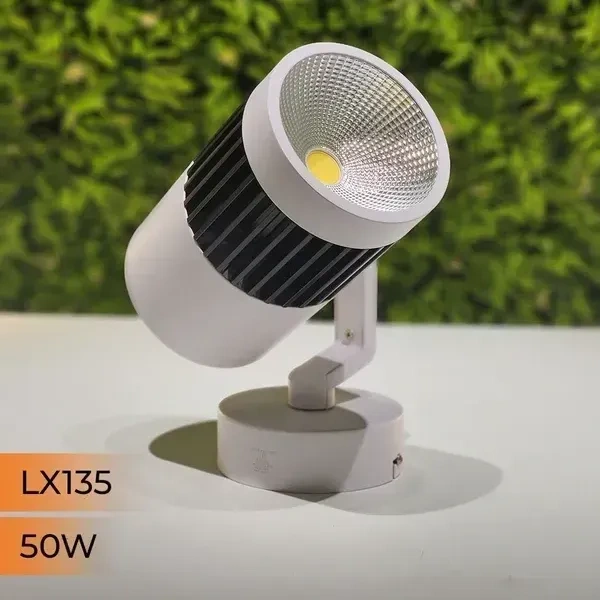 LX 135 50W Wall Spot Lights. Showroom Spot Lights White body - 8 Pcs