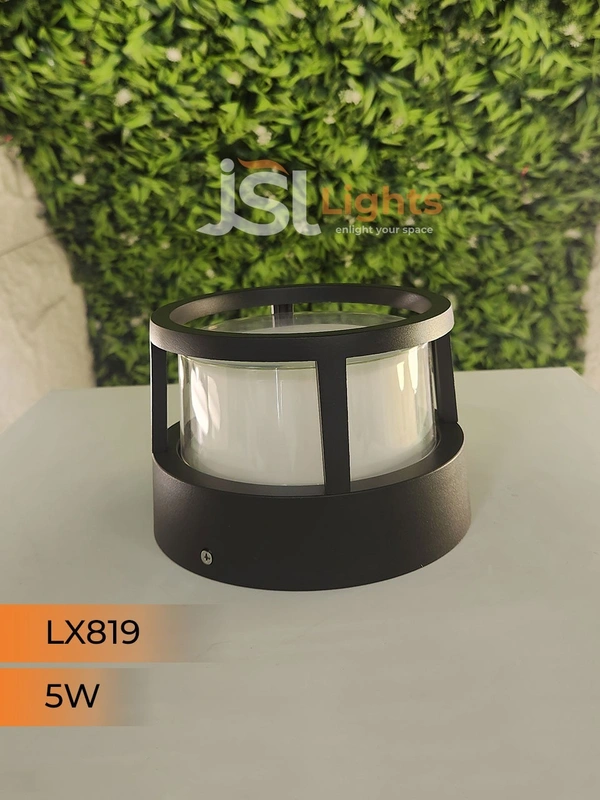 LX 819 12W 6" Round Led Gate Light - RD