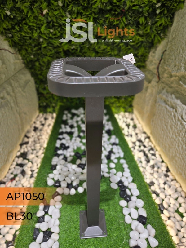 JSL 1050 12W 30 Inches Square Bollard Light - Bollard Light, SQ