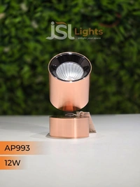 APRA Buy 993 12W LED Wall Focus Light – Rose Gold | Warm White 3000K Surface Mount - 12W, Rose Gold (RG)