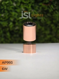 APRA Buy 993 6W LED Wall Focus Light – Rose Gold | Warm White 3000K Surface Mount - 6W, Rose Gold (RG)