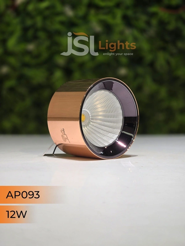 APRA 093 12W RG Round Surface Cylindrical Light - 12W, 4000K