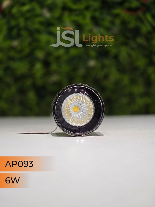 APRA 093 6W PB Round Surface Cylindrical Light - 6W, 3000K