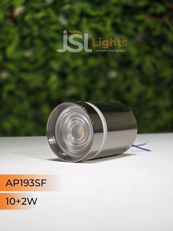 APRA193 10+2W Round PB Surface Cylinder Light - 4000K
