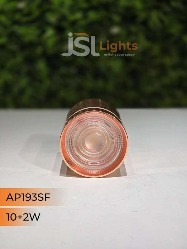 APRA193 10+2W Round RG Surface Cylinder Light - 4000K