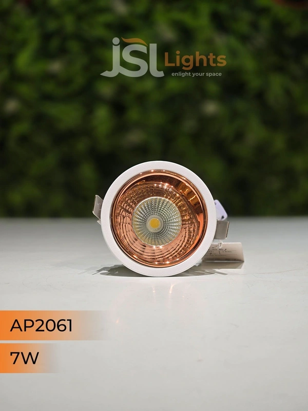 APRA 2061 7W PKW RG Deep Recessed COB Downlight - 7W, 4000K