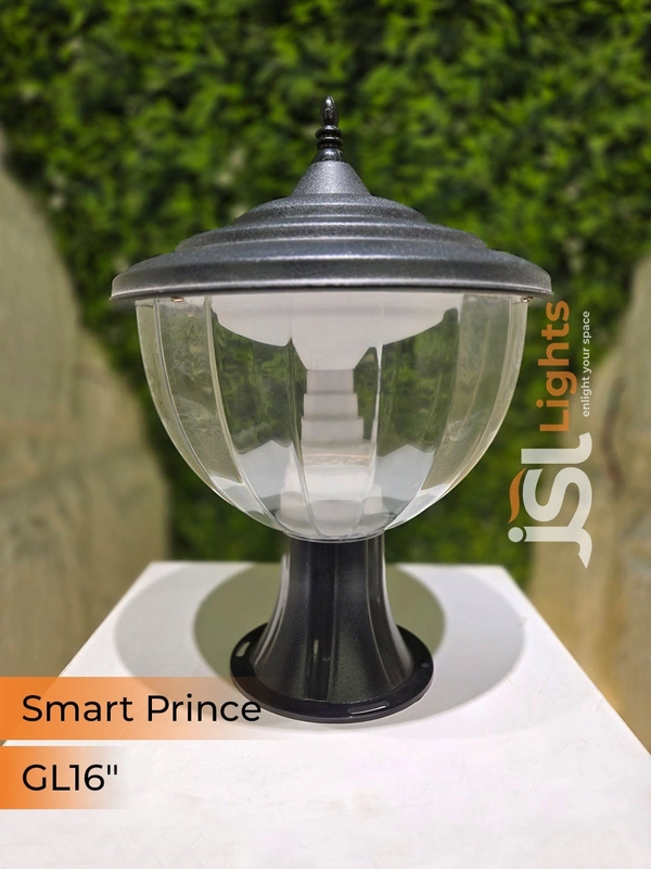 JSL APRA New Smart Prince 16 Inches Outdoor Unbreakable Polycarbonate Gate Light