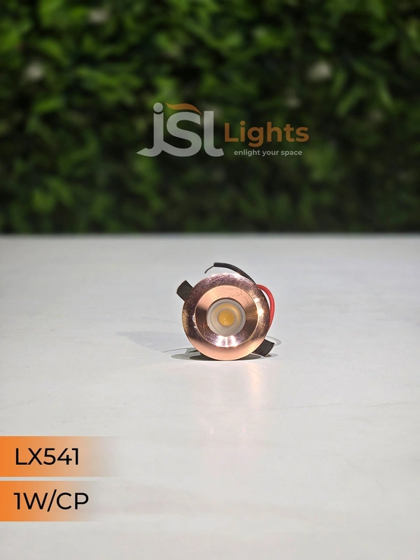 LX 541 3W Black RG Deep Recessed COB Downlight - 1W