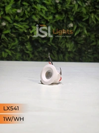 LX 541 3W White Deep Recessed COB Downlight - 1W