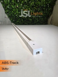 APRA 1Meter ABS Black Ceiling Track Channel - 1M, White