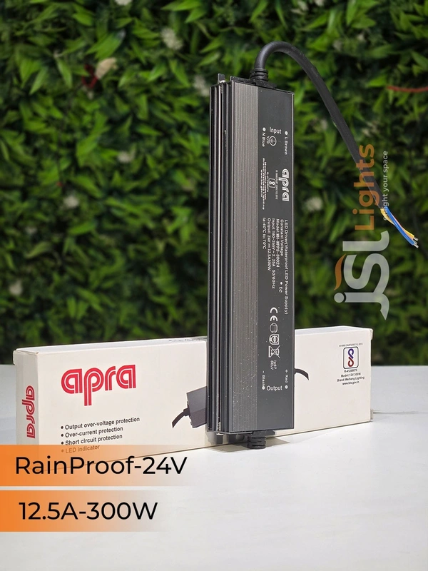 APRA Rain Proof 24V 300W SMPS Driver - 300W